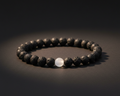 Luft Armband – Lavastein & Achat